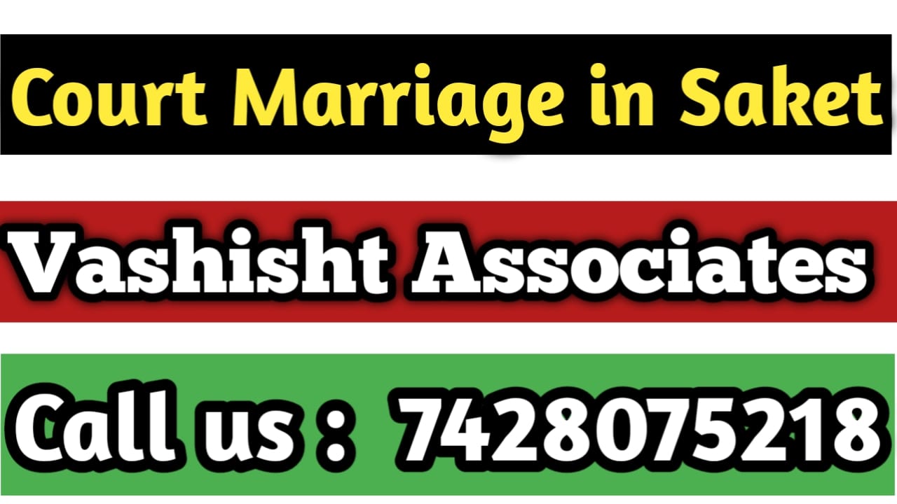 Court Marriage in Saket